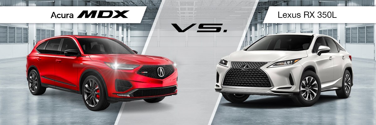 Acura MDX vs Lexus RX 350L Comparison Acura MDX vs Lexus RX 350L Comparison