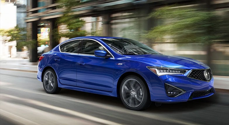 Acura ILX Road Handling Blue Acura ILX Near Me