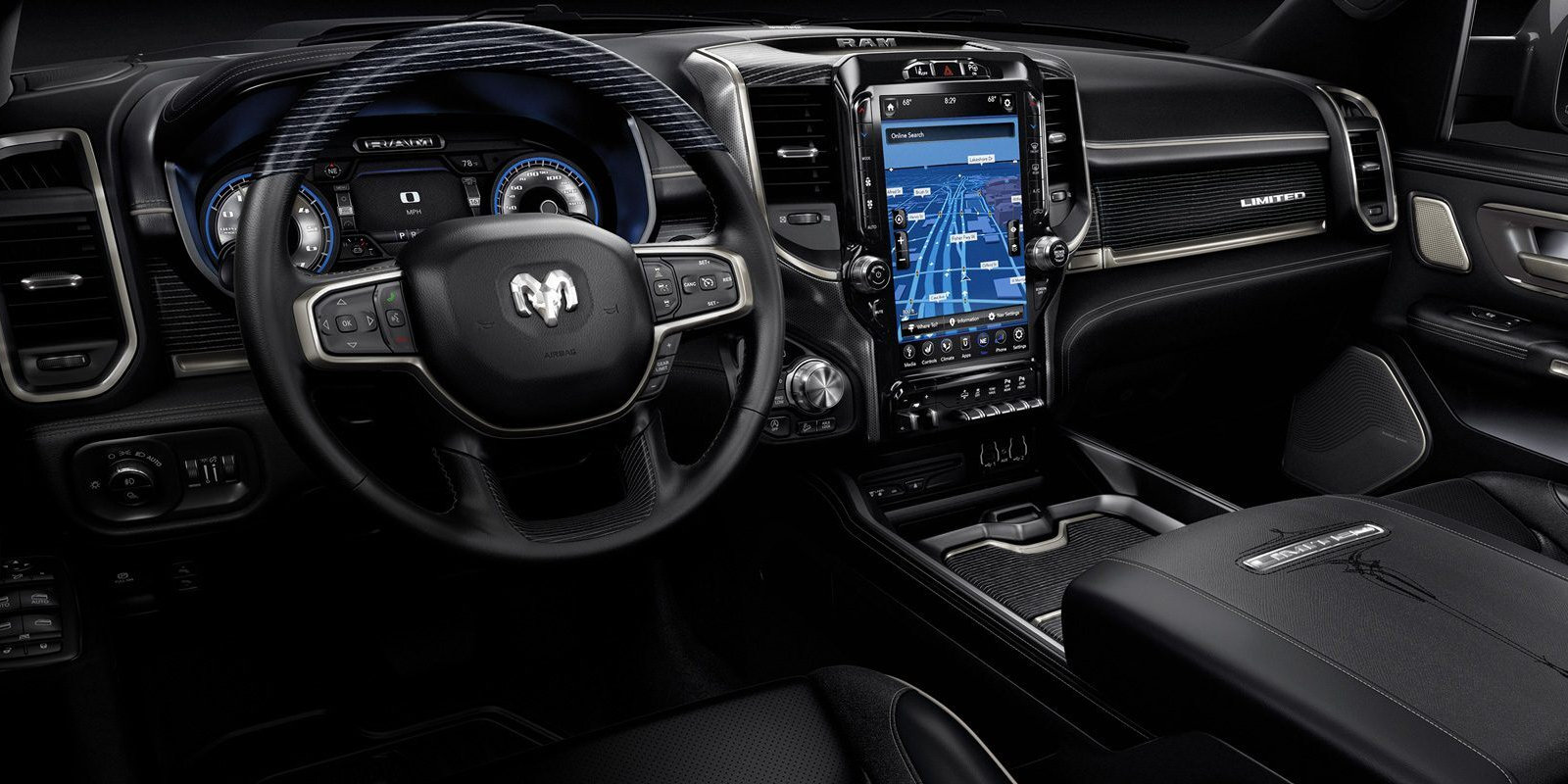 2019-Ram-1500-Interior-dashboard-console-design.jpg 2019 RAM 1500 Interior