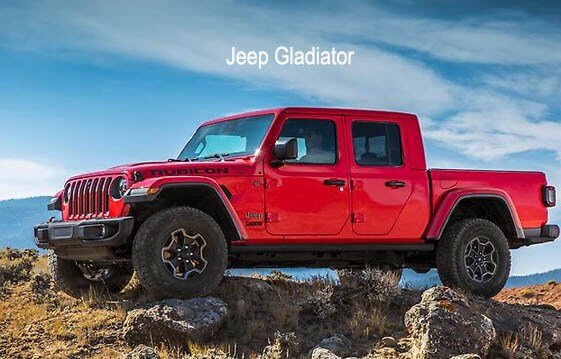 Jeep Gladiator Chicago Red Jeep Gladiator Rubicon
