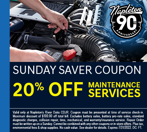 Sunday Saver Coupon - 20% Off