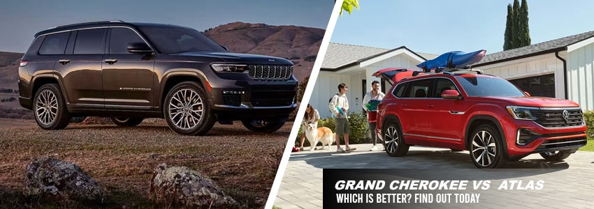 Jeep Grand Cherokee vs Volkswagen Atlas Jeep Grand Cherokee vs Volkswagen Atlas