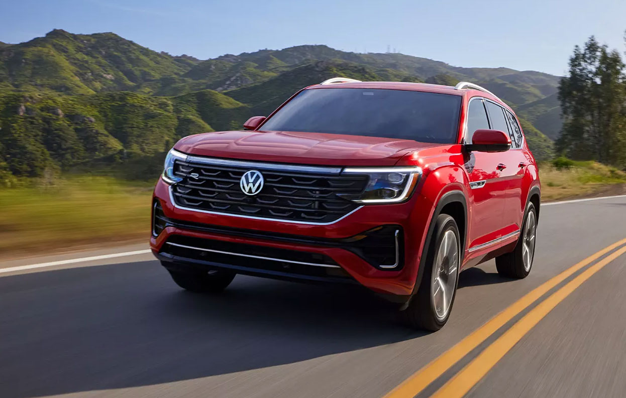 Volkswagen Atlas Red Volkswagen Atlas