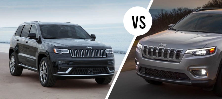 Jeep Cherokee vs Jeep Grand Cherokee For Sale Near Me