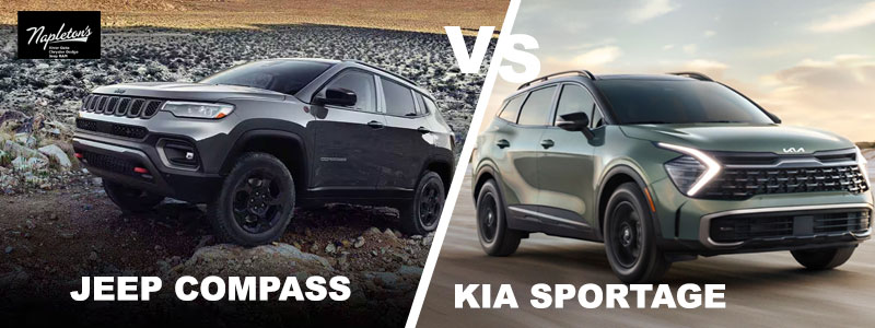 Jeep Compass vs. Kia Sportage Jeep Compass vs. Kia Sportage