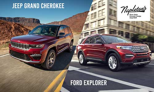 2024 Jeep Grand Cherokee vs 2024 Ford Exploer 2024 Jeep Grand Cherokee vs 2024 Ford Explorer