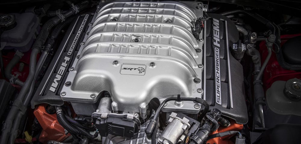 Dodge Charger 6.2L Supercharged HEMI V8 Engine