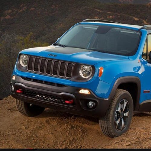 Jeep Renegade Exterior Design Features Jeep Renegade Grille and Front End