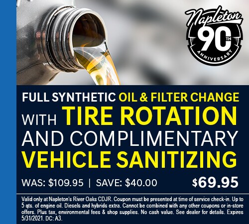 Full Synthetic Oil & Filter Change