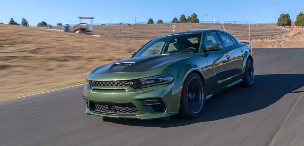 Green Dodge Charger Scat Pack