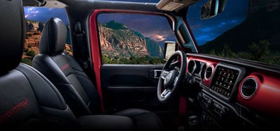 Jeep Wrangler Interior Features