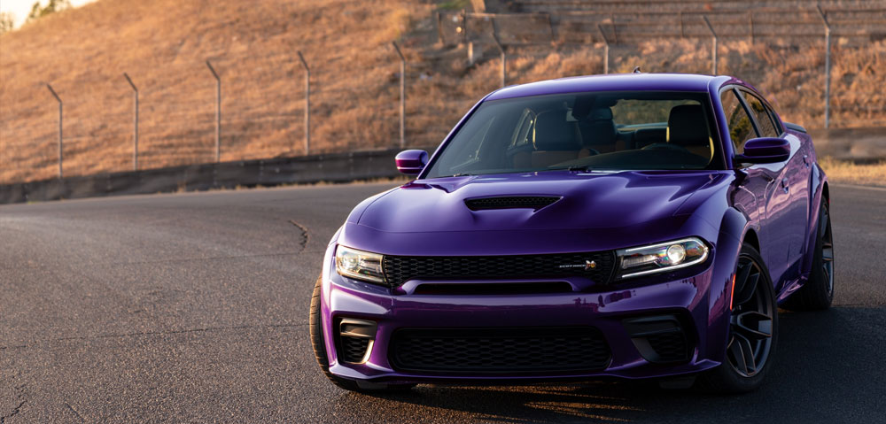 Purple Dodge Charger Scat Pack