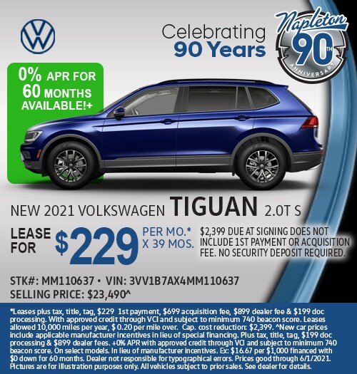New 2021 Volkswagen Tiguan