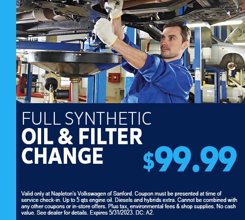 Full Synthetic Oil and Filter Change