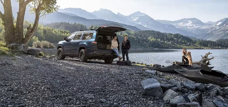 Grand Wagoneer Adventures Grand Wagoneer family camping