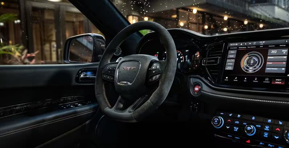 Dodge Durango Safety Technology dodge durango steering wheel and technology