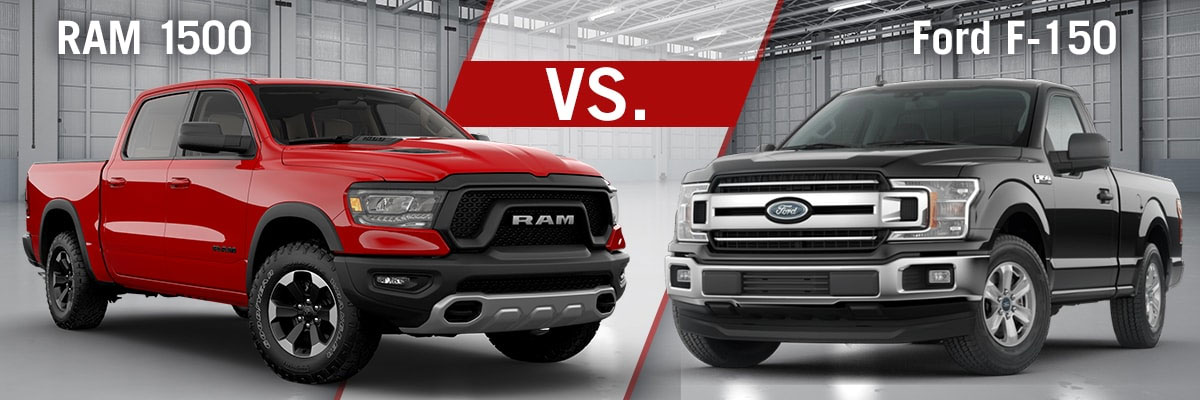 RAM 1500 Vs. Ford F-150 ram 1500 vs ford f150