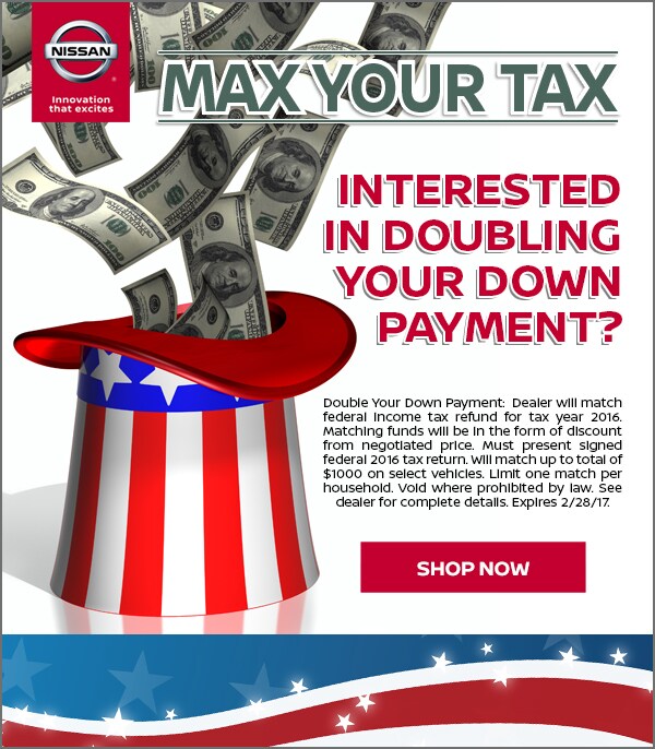 Nissan Max Your Tax