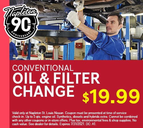 Conventional Oil and Filter Change
