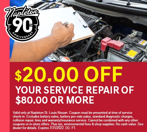 $20 Off Your Service of $80 or More Coupon