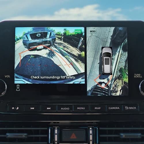 Nissan Pathfinder Intelligent Around View Monitor Nissan Pathfinder Intelligent Around View Monitor