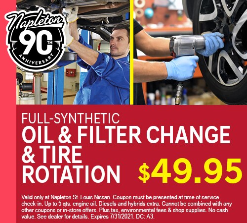 Full-Synthetic Oil and Filter Change