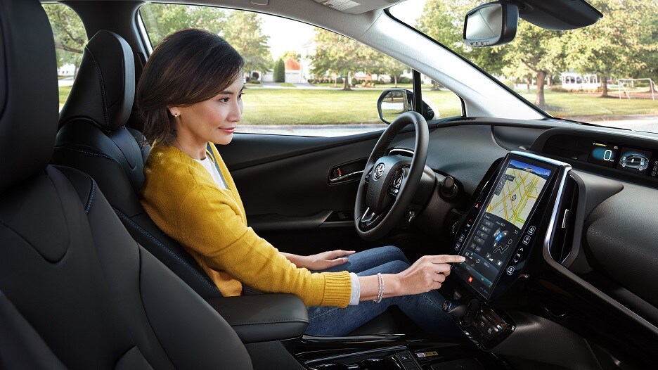Behind The Wheel of The Toyota Prius Behind The Wheel of The Toyota Prius