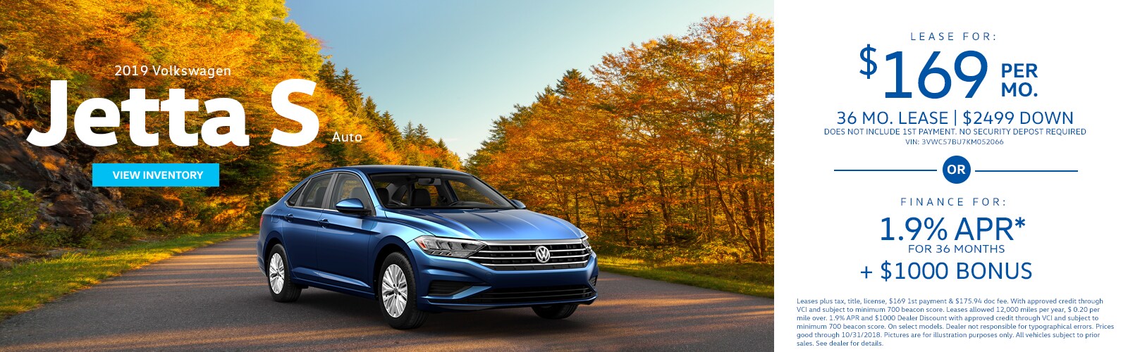 New 2019 Volkswagen Jetta
