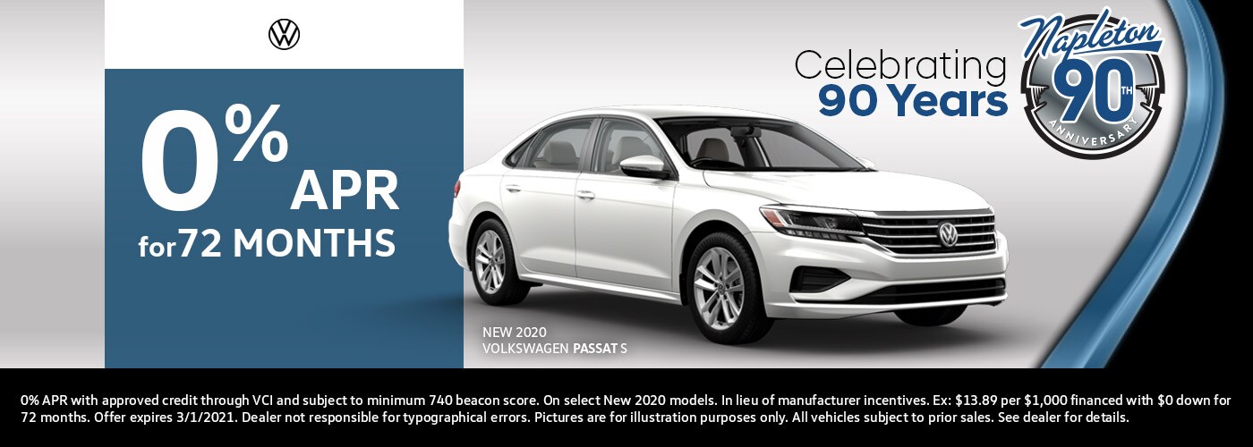 0 APR Financing for 72 months