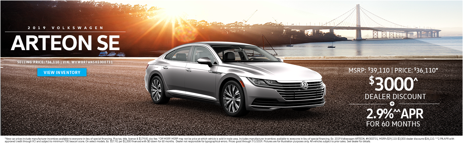 2019 Volkswagen Arteon