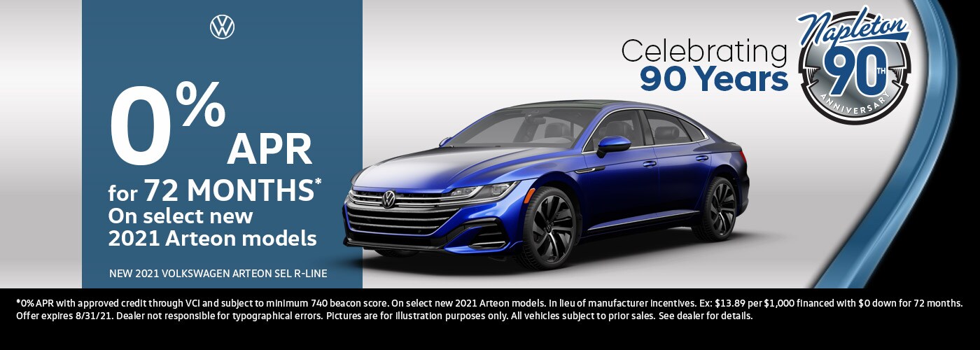 0 APR Financing for 72 months