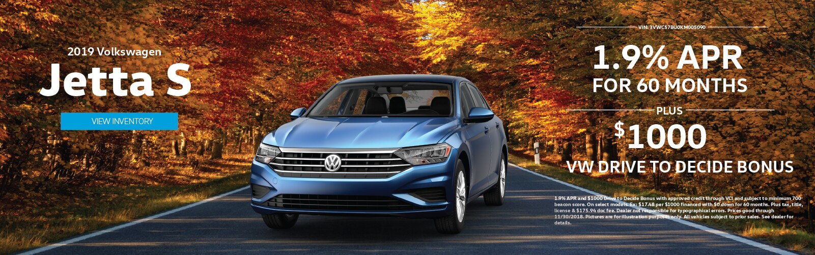 New 2019 Volkswagen Jetta