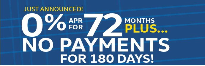 No payments for 180 days