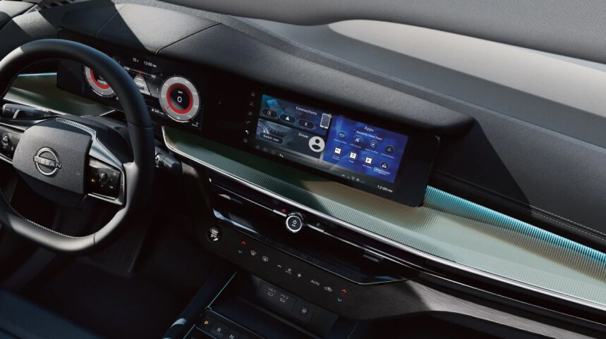 Nissan SUV Infotainment center