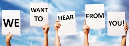We Want to hear from you.jpg