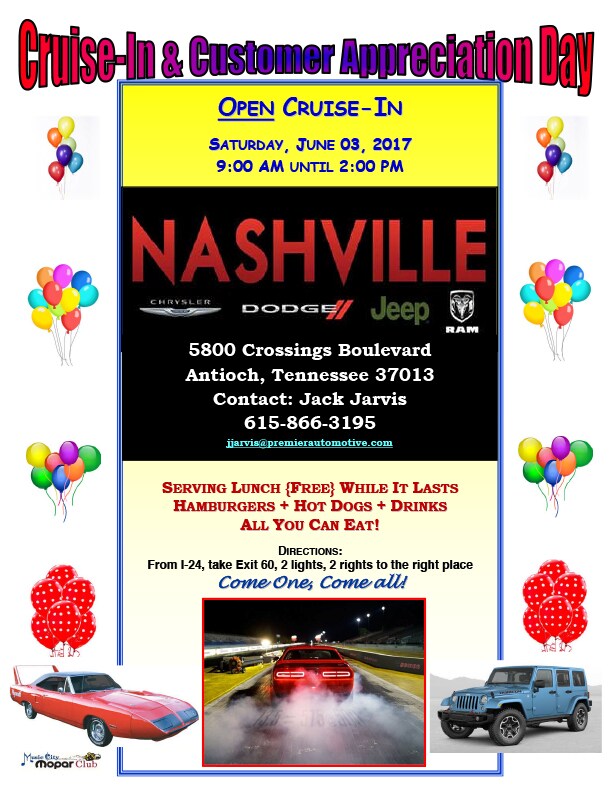 Customer-Appr.-Day-&-Cruise-In.jpg Customer Appreciation Day at Nashville CDJR