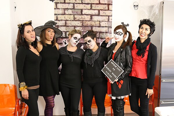 halloween girls silly