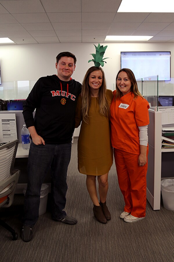 three coworkers