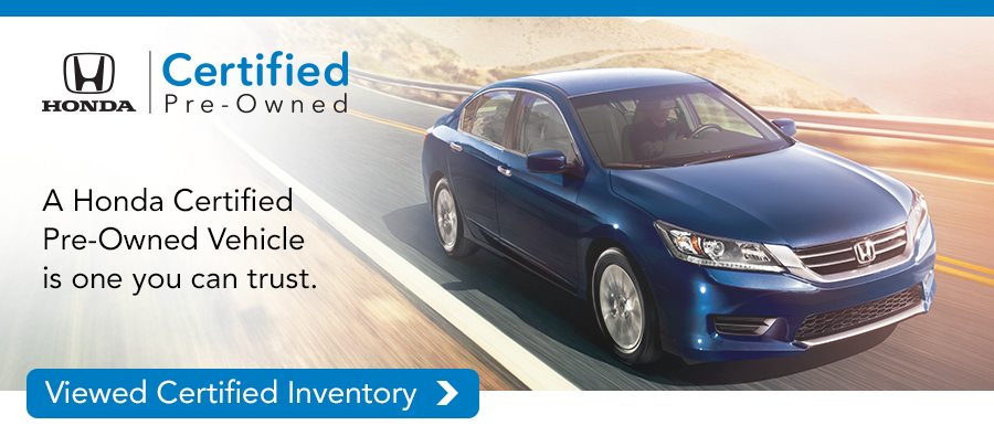 Certified Pre-Owned Honda