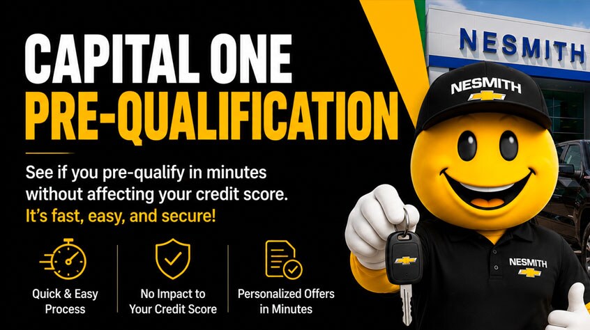 Capital One auto financing pre-qualification