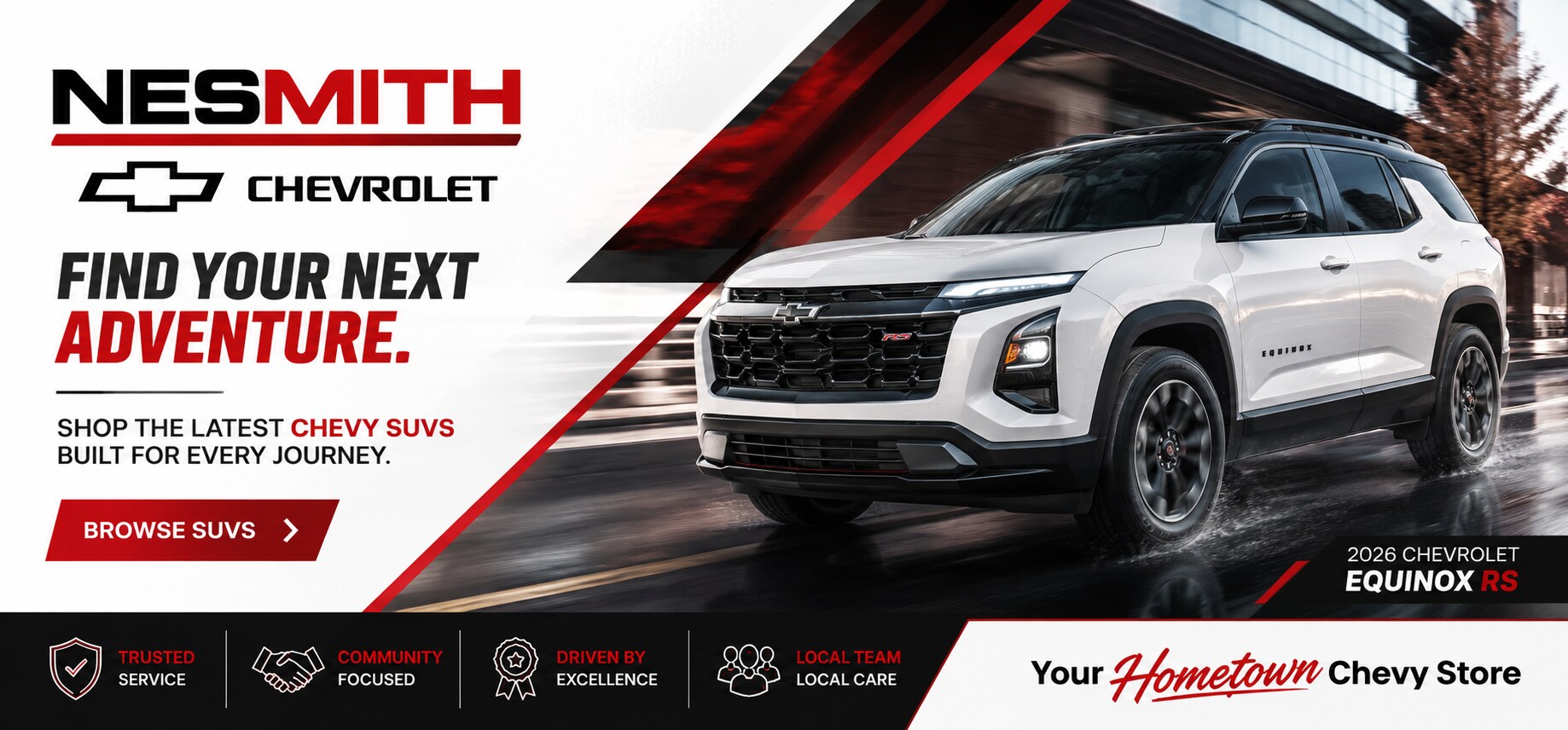 Shop SUVs at NeSmith Chevrolet GMC