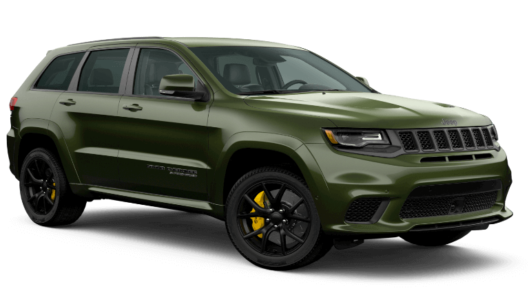 2020 Jeep Grand Cherokee Trackhawk in forest green