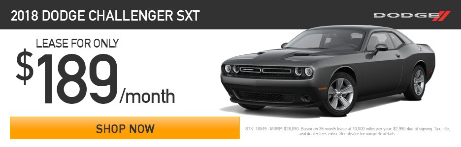 2018 Dodge Challenger SXT