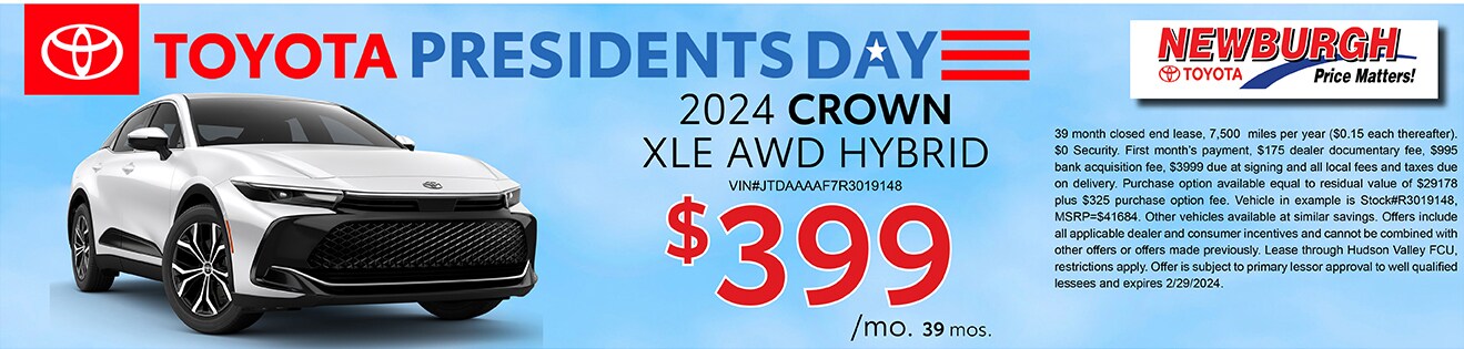 New Vehicle Specials | Newburgh Toyota