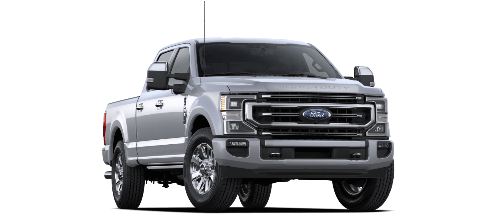 2021 Ford F-250 Platinum Crew Cab Iconic Silver New Holland Ford