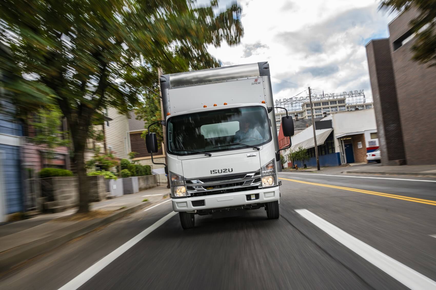 Isuzu box trucks for sale