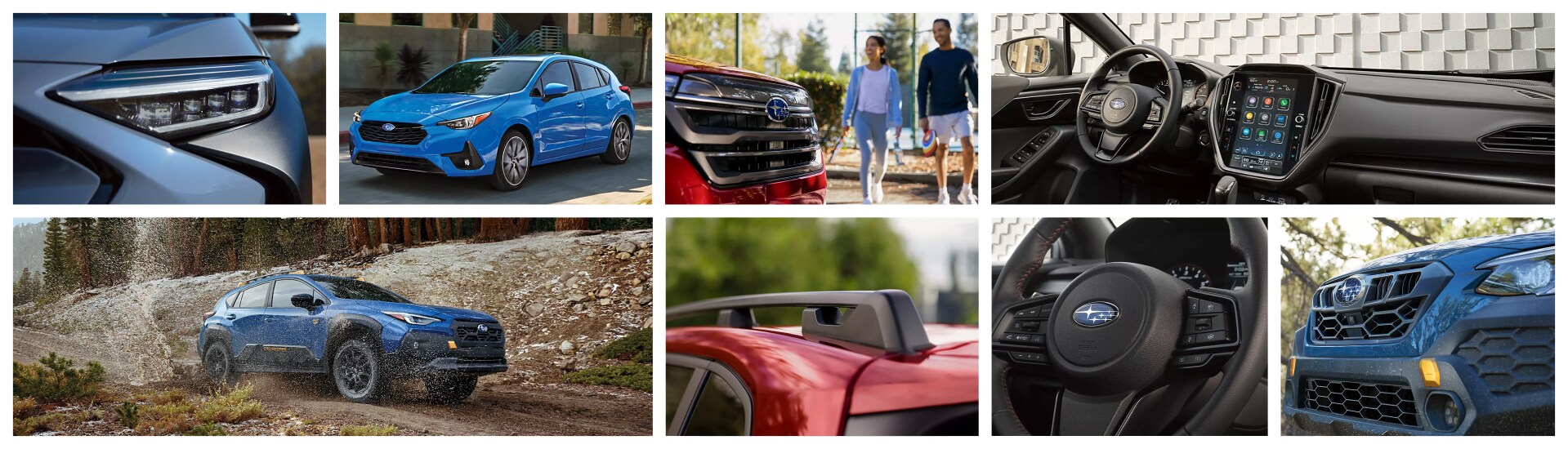 Subaru model Collage