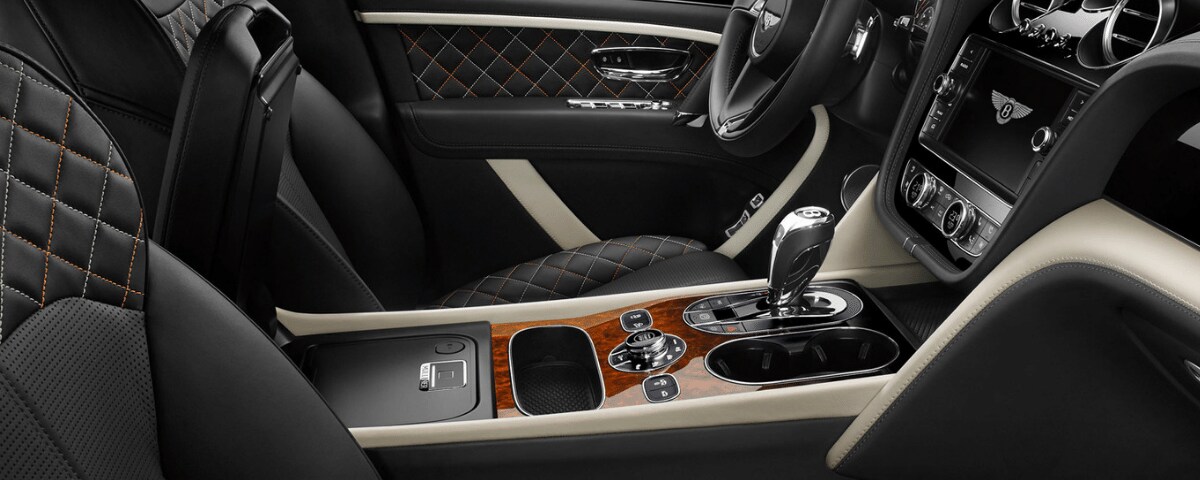Mulliner Biometric Secure Storage Mulliner Biometric Secure Storage in center console