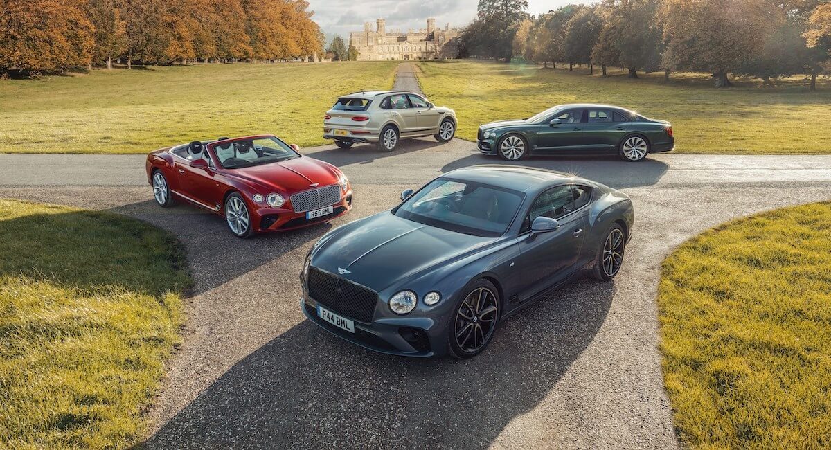 2021 Bentley model lineup