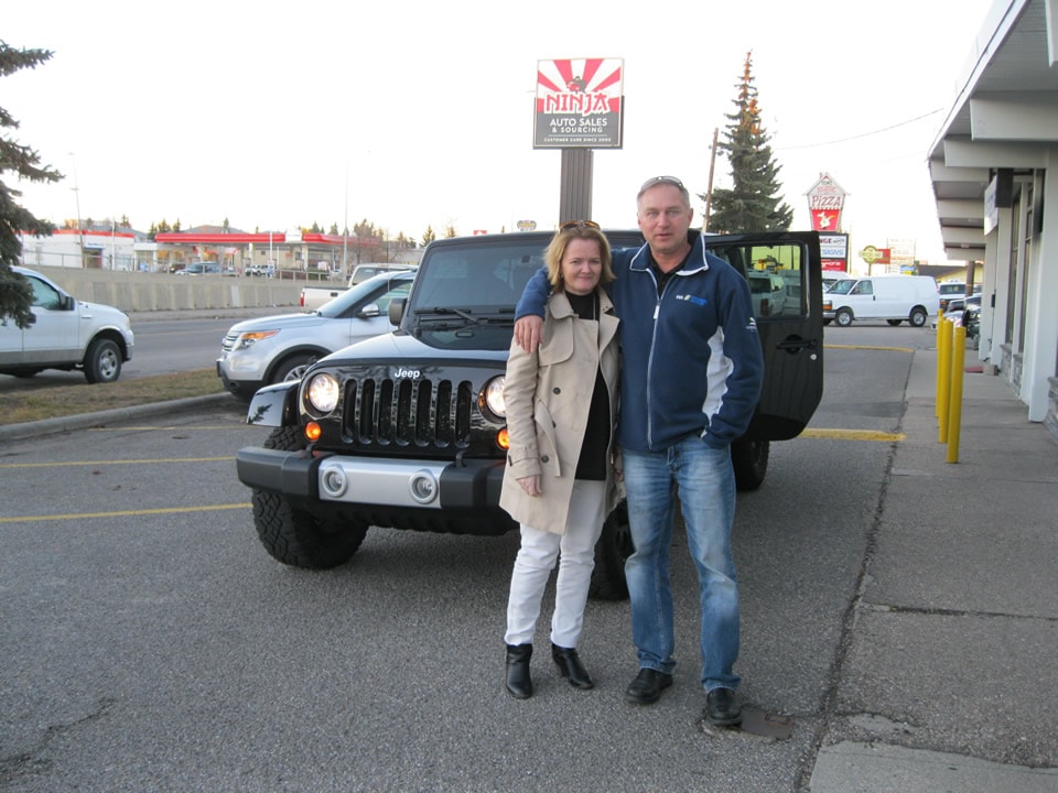 New Jeep for Michael and Angela